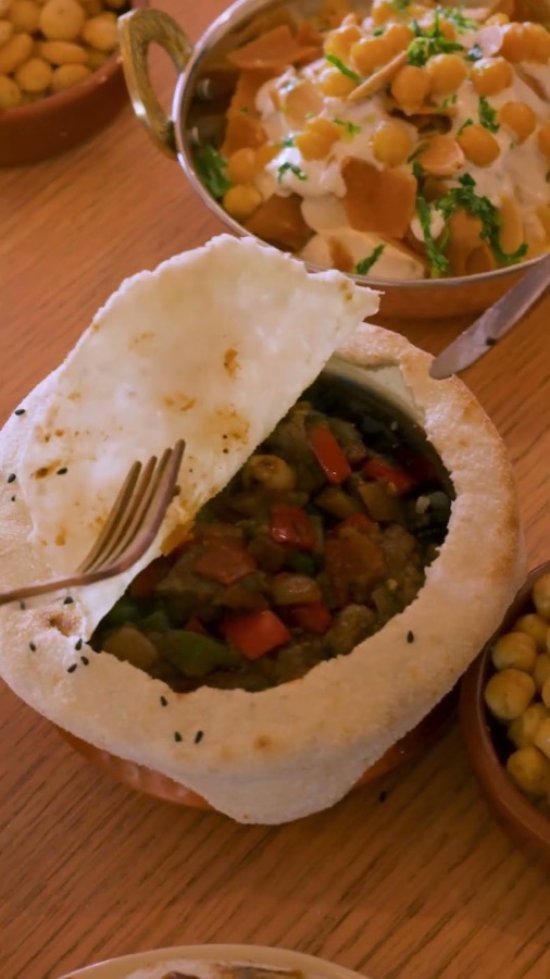 Frame from Food and Beverage Short - Looped Production